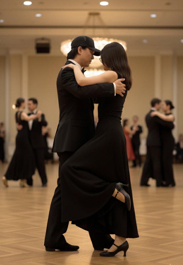 black in ballroom
